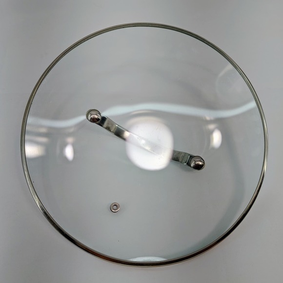 Gotham 9 2/8" - 9 6/8" Steel Glass Replacement Lid Pots Pans - Picture 3 of 3